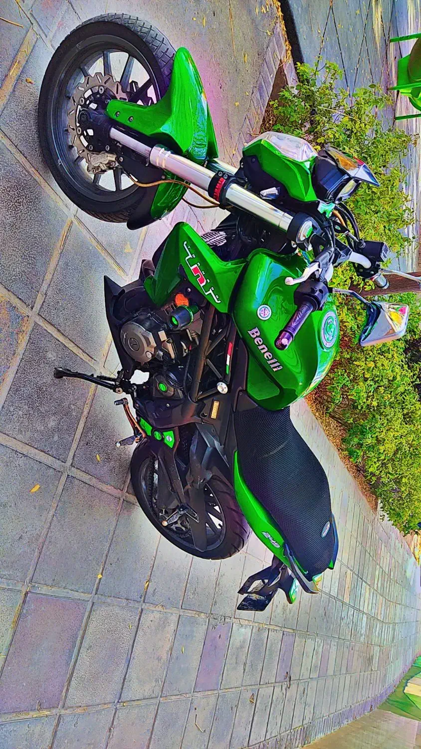 بنلی 300وارداتی جفت سیلندر  فابریک ریس کاوازاکی|موتورسیکلت|شیراز, سینما سعدی|دیوار