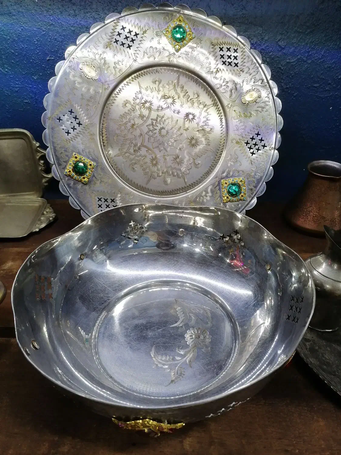 ظروف و وسایل قدیمی|ظروف سرو و پذیرایی|بابل, |دیوار