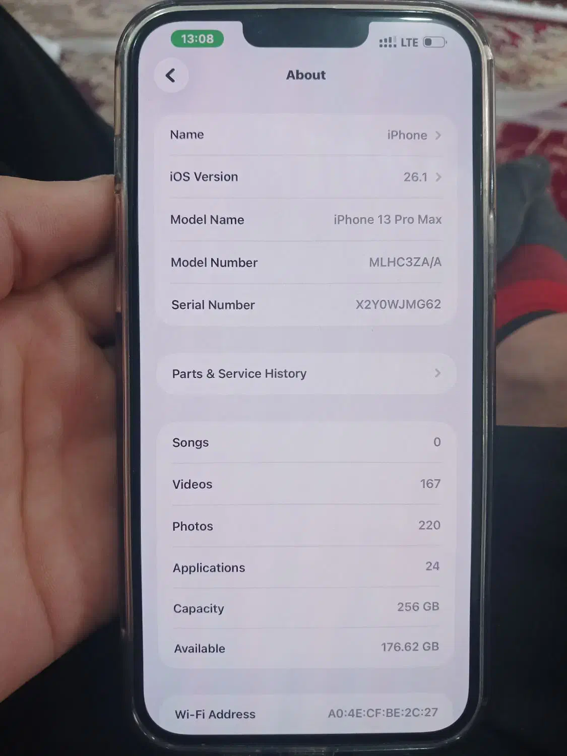 ایفون ۱۳پرومکس|موبایل|تالش, طولارود|دیوار