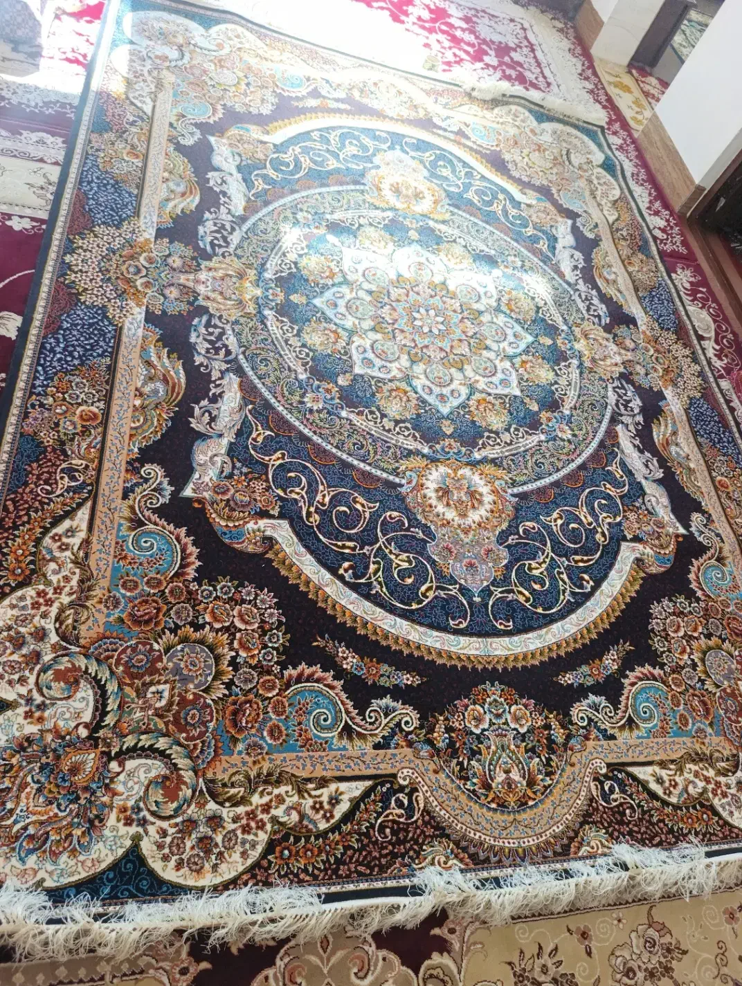 فرش|فرش|گرگان, |دیوار