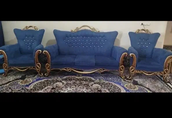 مبل ۷نفره|مبلمان خانگی و میز عسلی|تاکستان, |دیوار