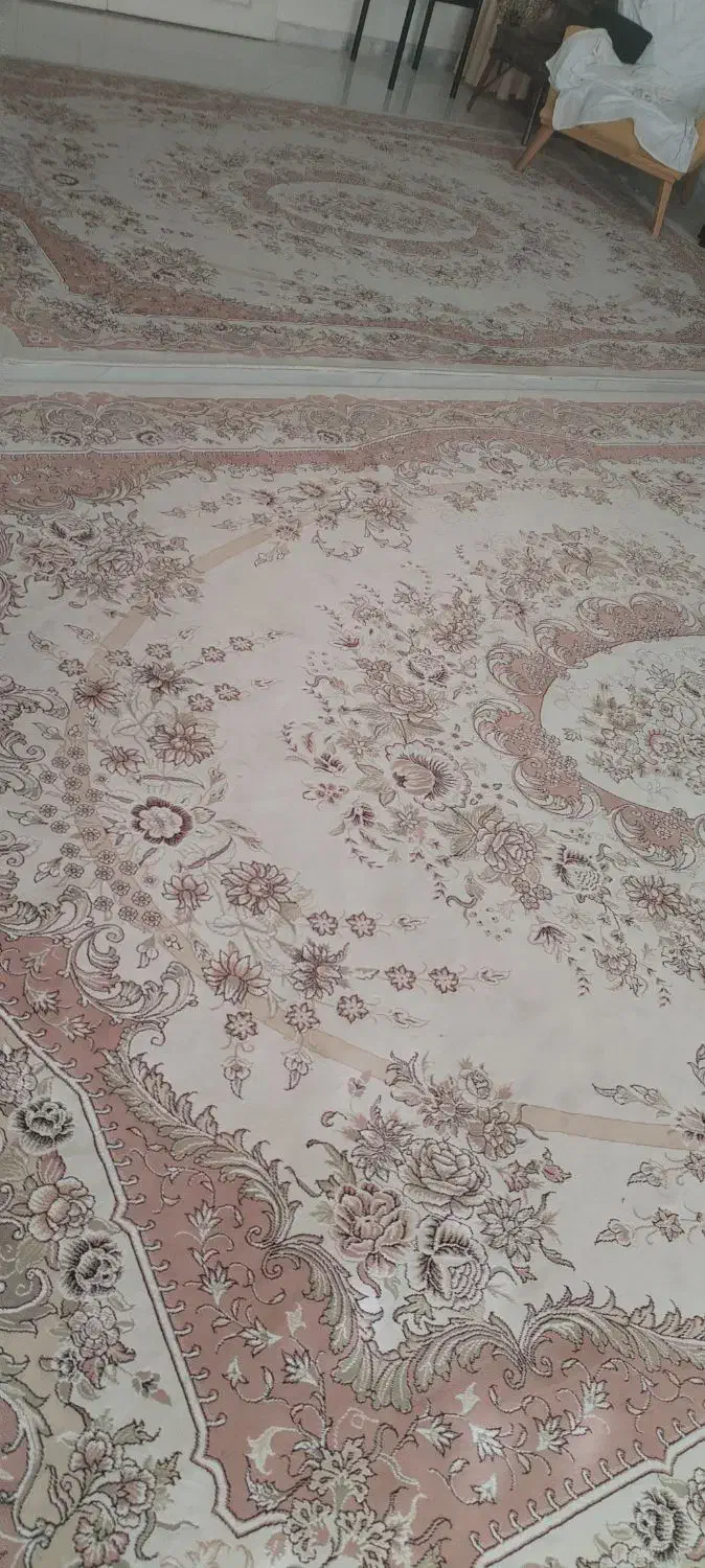 دوعددفرش ماشینی کرمی9متری و12متری|فرش|نیشابور, شهرک بسیج|دیوار