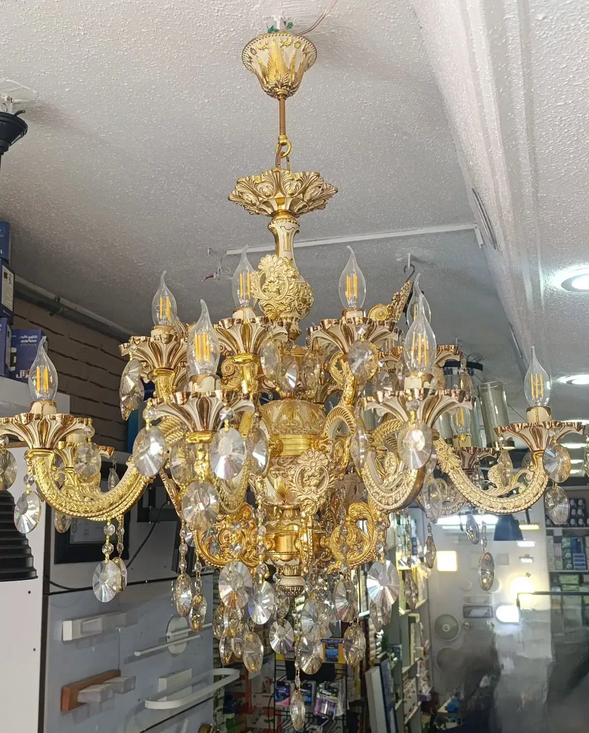 فروش لوستر زیرقیمت بازار|لوستر و چراغ آویز|شاهرود, |دیوار