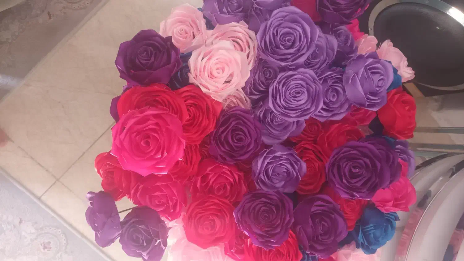 گل شاخه ای باربان|گل مصنوعی|گلستان (تهران), |دیوار