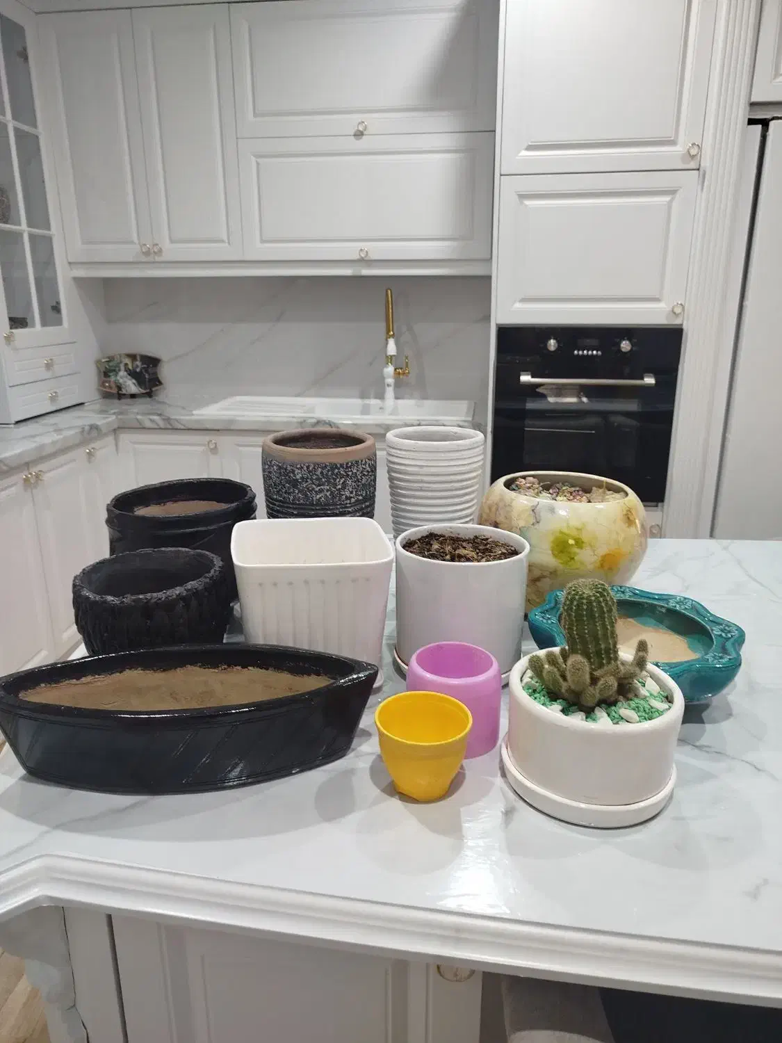 گلدون سرامیکی همش۴۰۰|حراج|محمدشهر, محمدشهر|دیوار