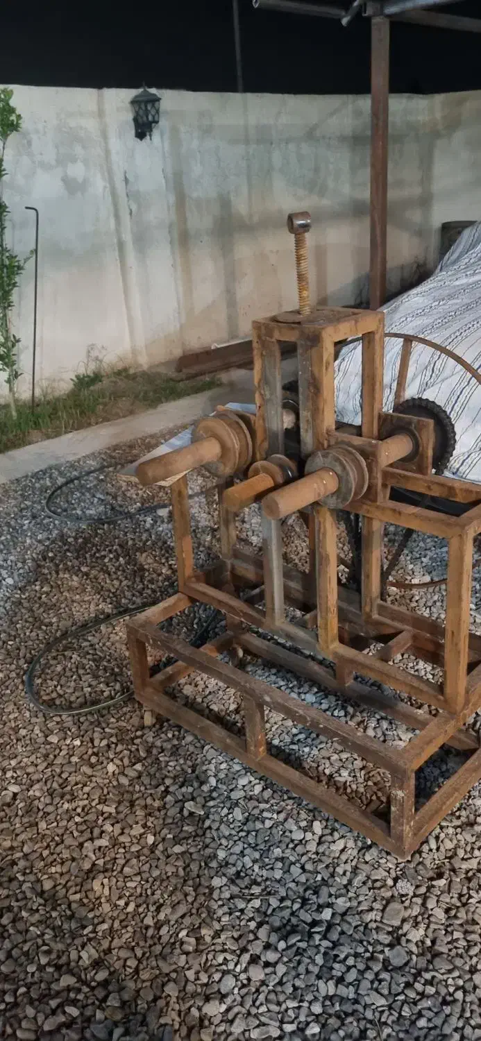 دستگاه نورد آهن دستی|ابزارآلات|سنگر, |دیوار