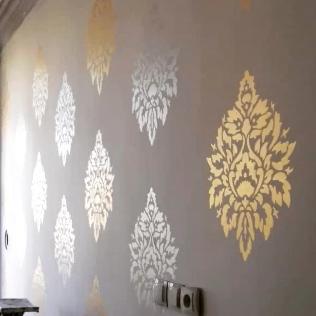 طراحی به سبک کاغذ دیواری|خدمات پیشه و مهارت|کلاچای, |دیوار