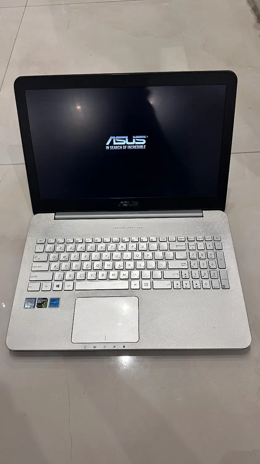 لپتاپ ایسوس n552vw -4k-12g ram|رایانه همراه|مشهد, استاد یوسفی (شهرک غرب)|دیوار