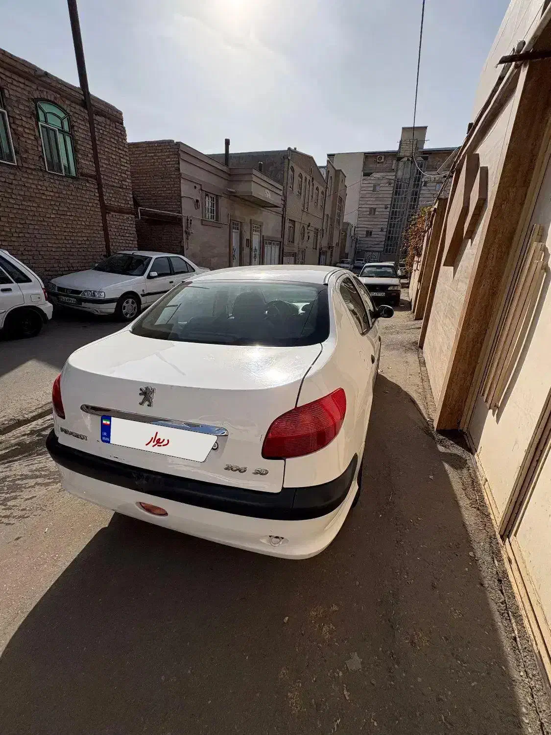 206اس دی|خودرو سواری و وانت|سیرجان, |دیوار