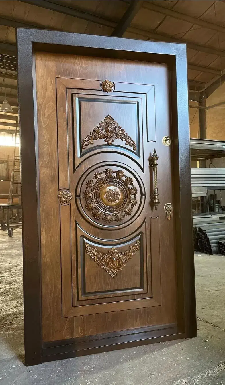 درب ضد سرقت طرح دوقاب کلاسیک نما کامپوزیت کد M214|مصالح و تجهیزات ساختمان|نور, |دیوار