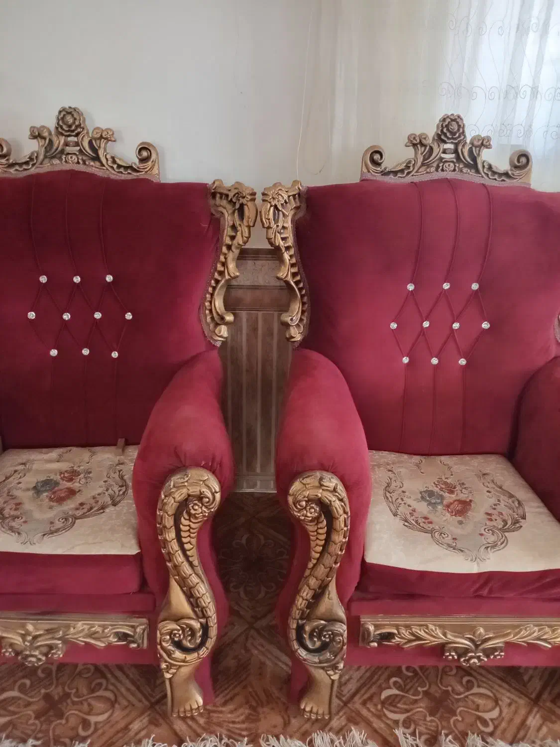 مبل ۷ نفره|مبلمان خانگی و میز عسلی|اسفراین, |دیوار