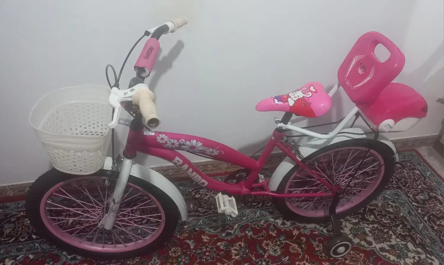 دوچرخه ۲۰ صورتی|دوچرخه، اسکیت، اسکوتر|قزوین, |دیوار