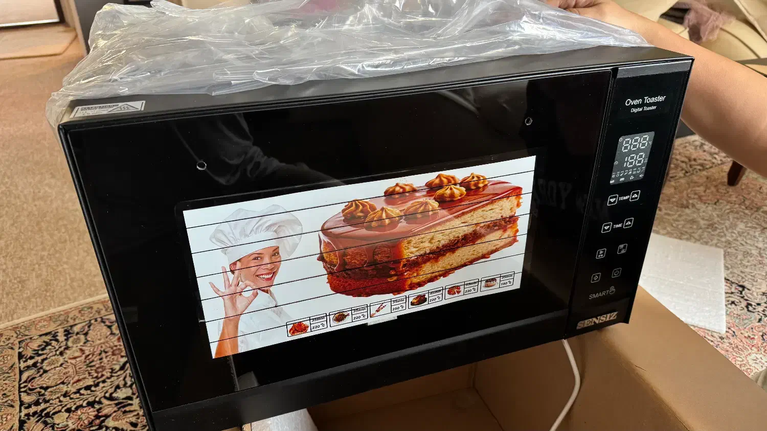 فر برقی - اون توستر دیجیتال میوه خشک کن دار|اجاق گاز و لوازم برقی پختوپز|چالوس, |دیوار