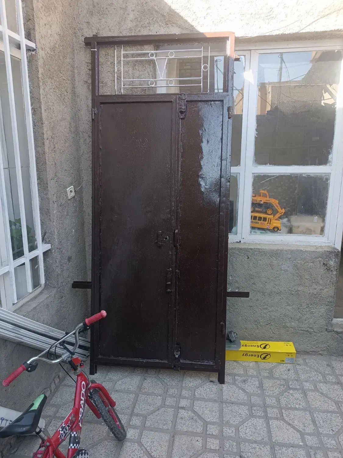 درب حیاط نفررو (105*250)|مصالح و تجهیزات ساختمان|همدان, |دیوار