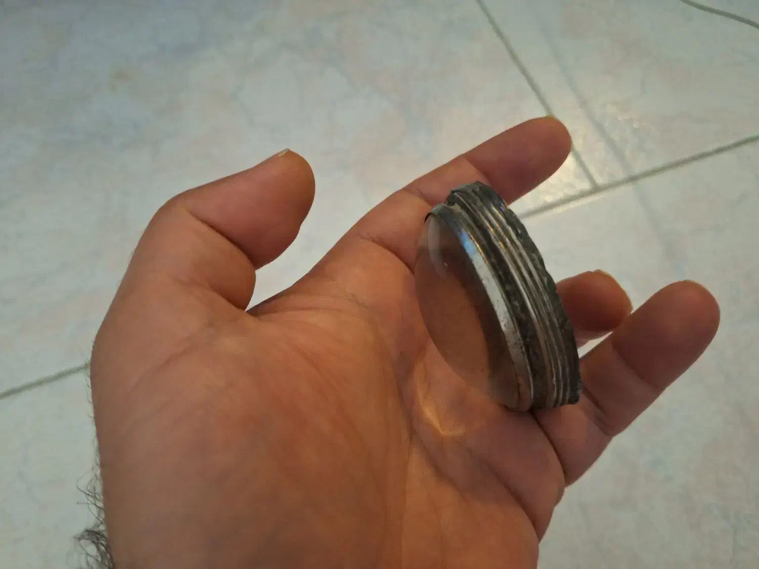 انگشتر قدیمی نقره عقیق و در نجف و سنگ آسیاب|جواهرات|تهران, سید خندان (جلفا)|دیوار