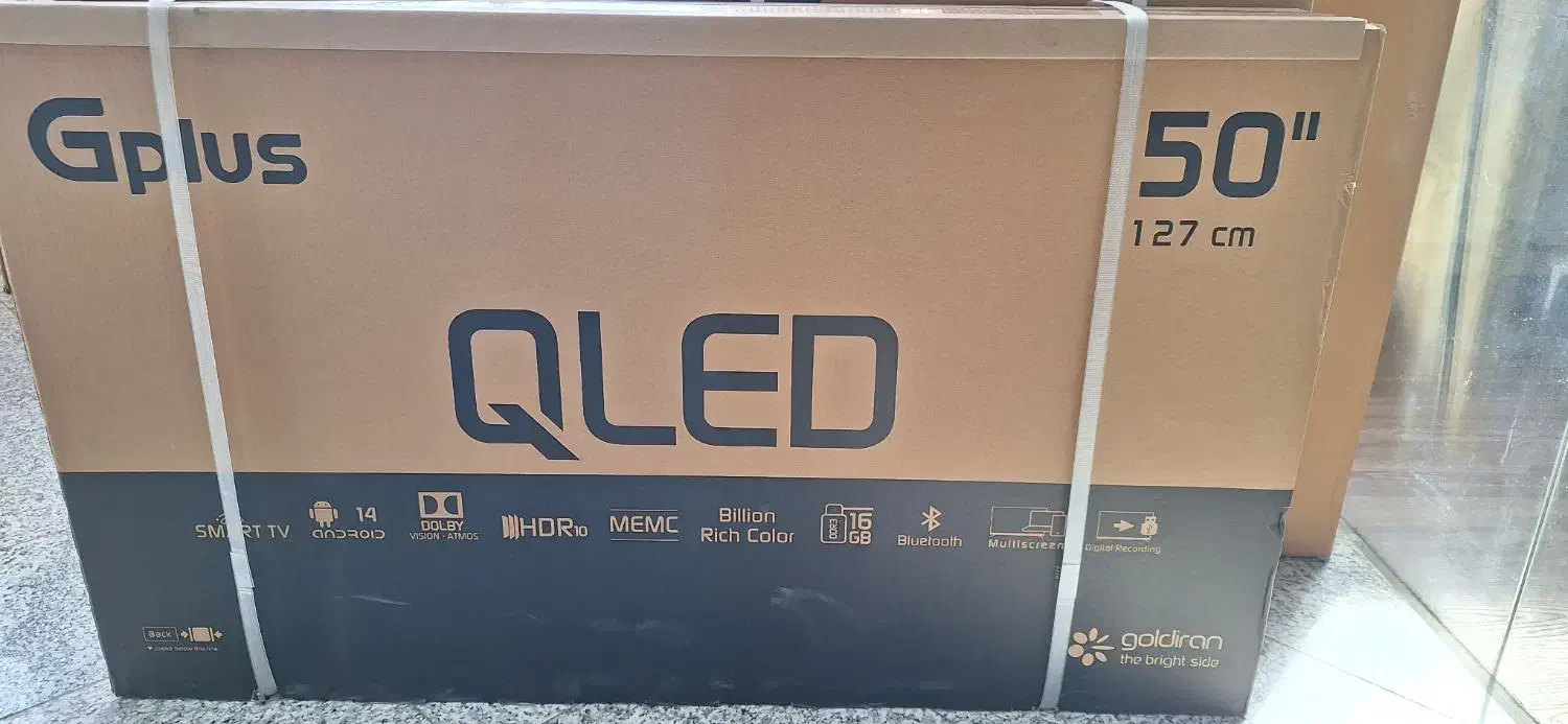 تلویزیون کیو ال ای دی جی پلاسGTV-50SQ788N سایز 50|تلویزیون و پروژکتور|تهران, امین حضور|دیوار