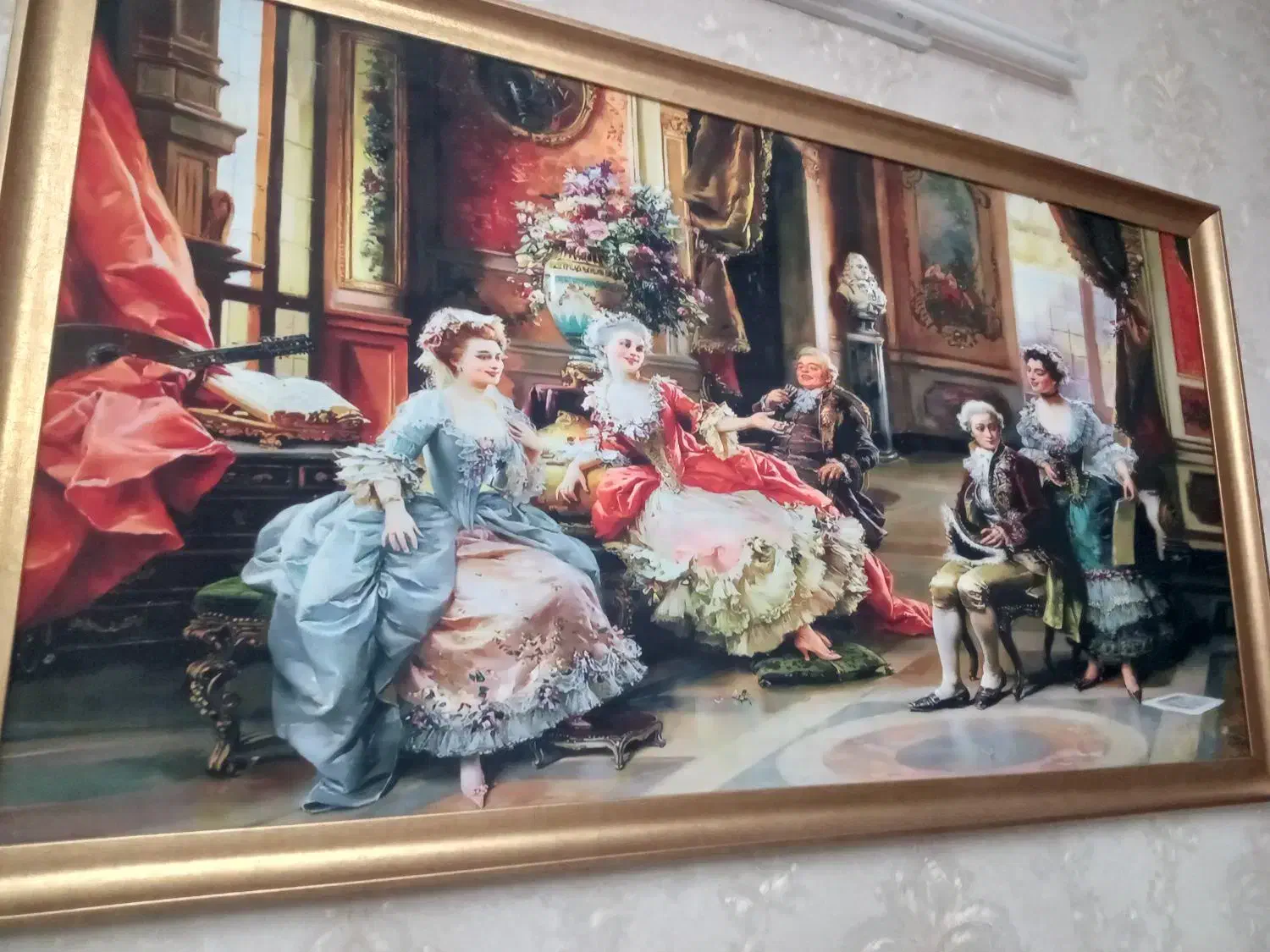 تابلو مخمل بزرگ|تابلو، نقاشی، عکس|هشتگرد, فاز ۱ مهستان|دیوار