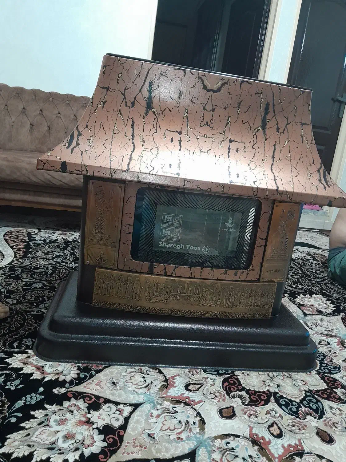 بخاری شومینه دار|بخاری، هیتر، شومینه|پاکدشت, پاکدشت (مامازند)|دیوار