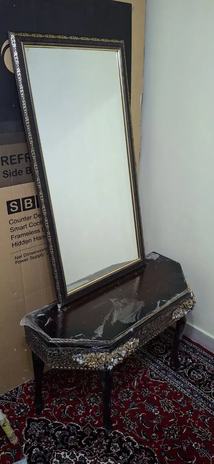 آینه و کنسول|بوفه، ویترین، کنسول|کرمانشاه, |دیوار