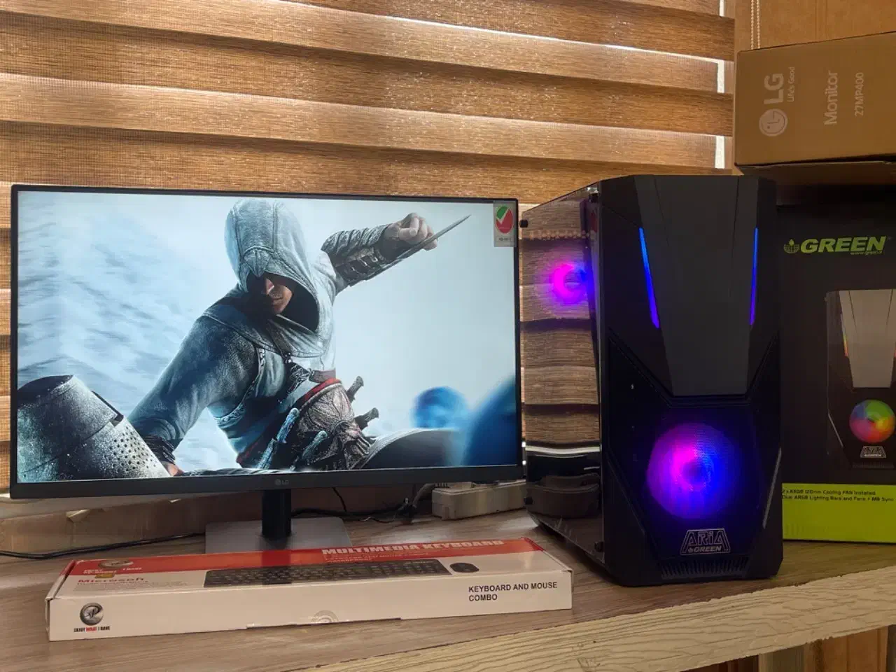 کامل کامپیوترCORI5گیمینگRGBرم16گرافیکDDR5گارانتی|رایانه رومیزی|تهران, شمیران‌نو|دیوار