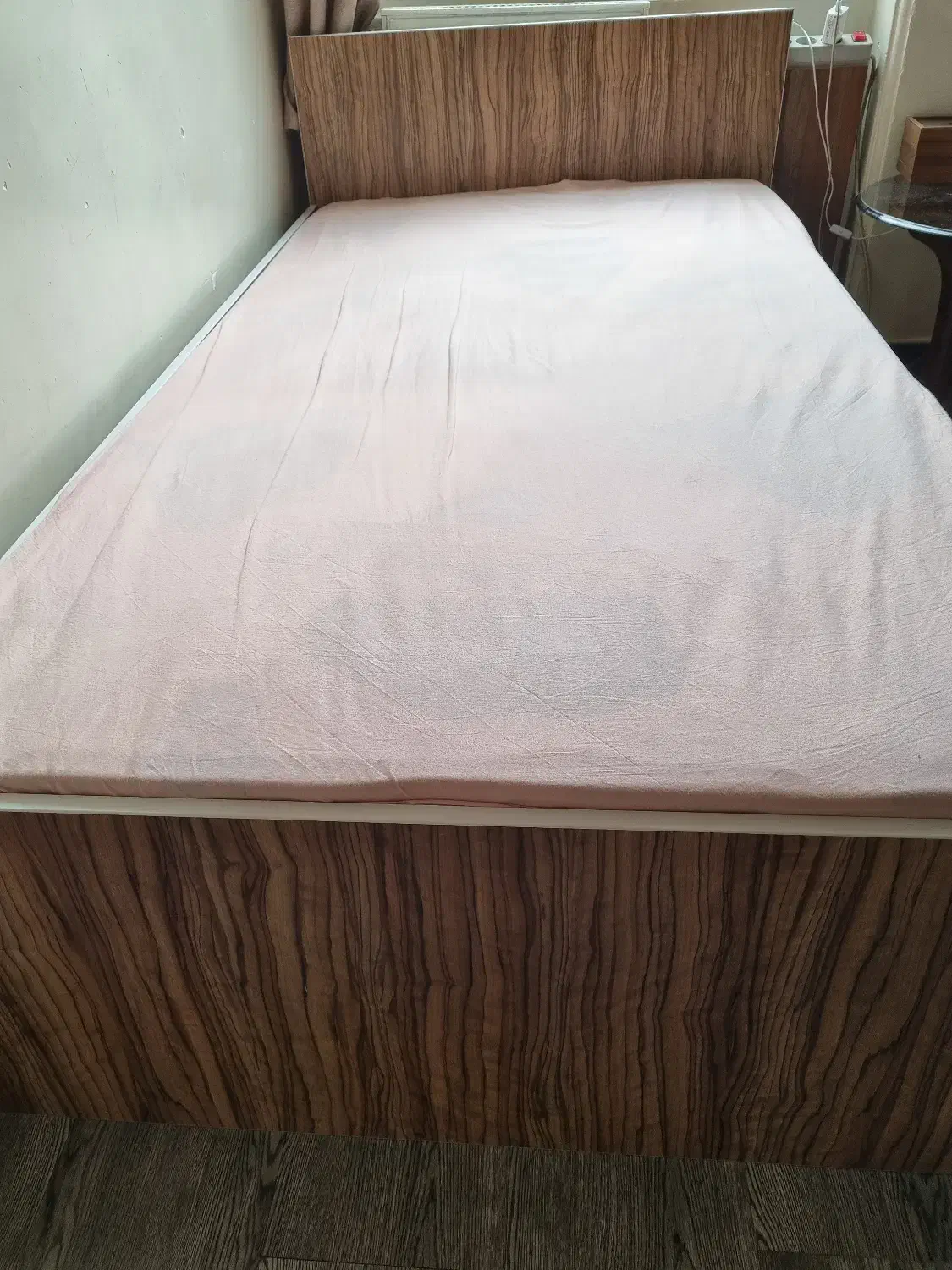 تخت و کمد mdf ترک طرح برجسته|تخت و سرویس خواب|تهران, حبیب الله|دیوار