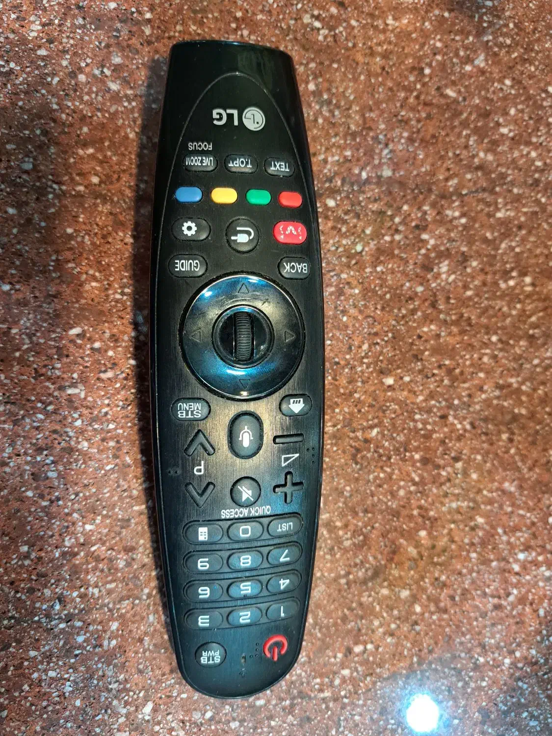 کنترل فابریک اصلی ال جی مووس دار|تلویزیون و پروژکتور|آمل, |دیوار