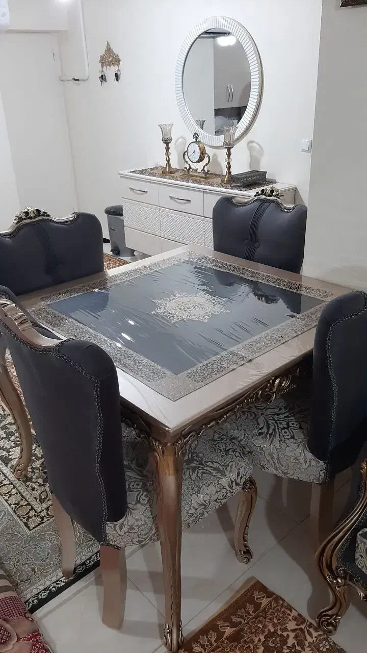 میزغذاخوری 4 نفره شیک|میز و صندلی غذاخوری|تهران, قصر فیروزه ۱|دیوار