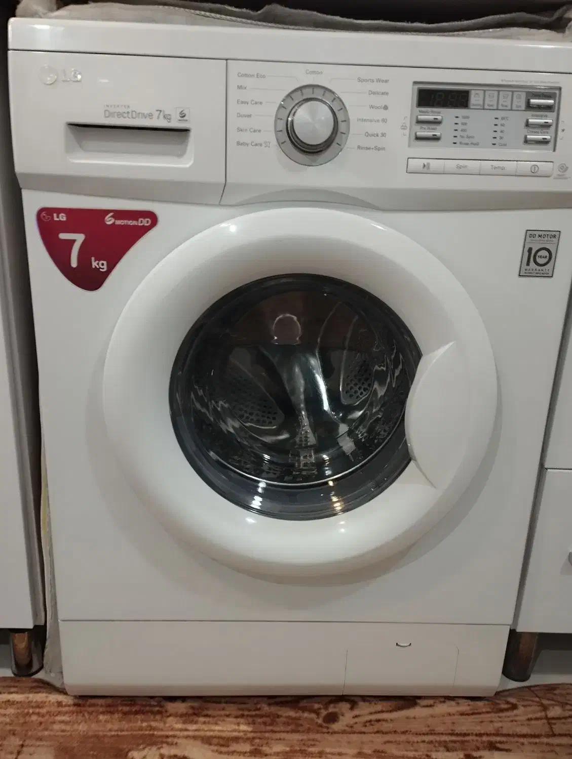 ماشین لباسشویی ال جی اصل کره 7 کیلویی|ماشین لباسشویی و خشک‌کن لباس|مهاباد (آذربایجان غربی), |دیوار