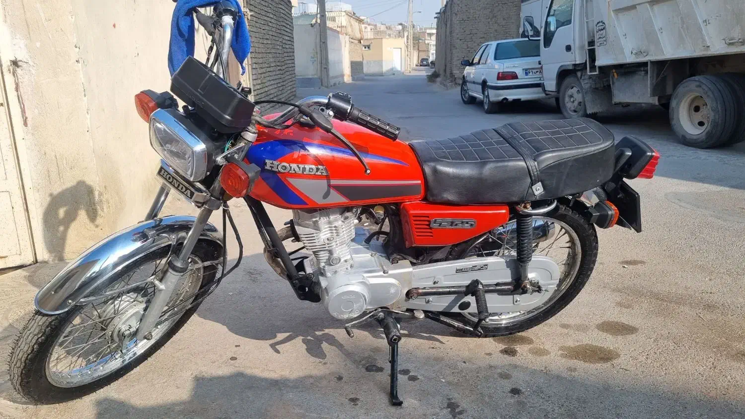 موتور ۹۵ بهرو کاربرات مشابه صفر|موتورسیکلت|اصفهان, درب سیبه علیا|دیوار