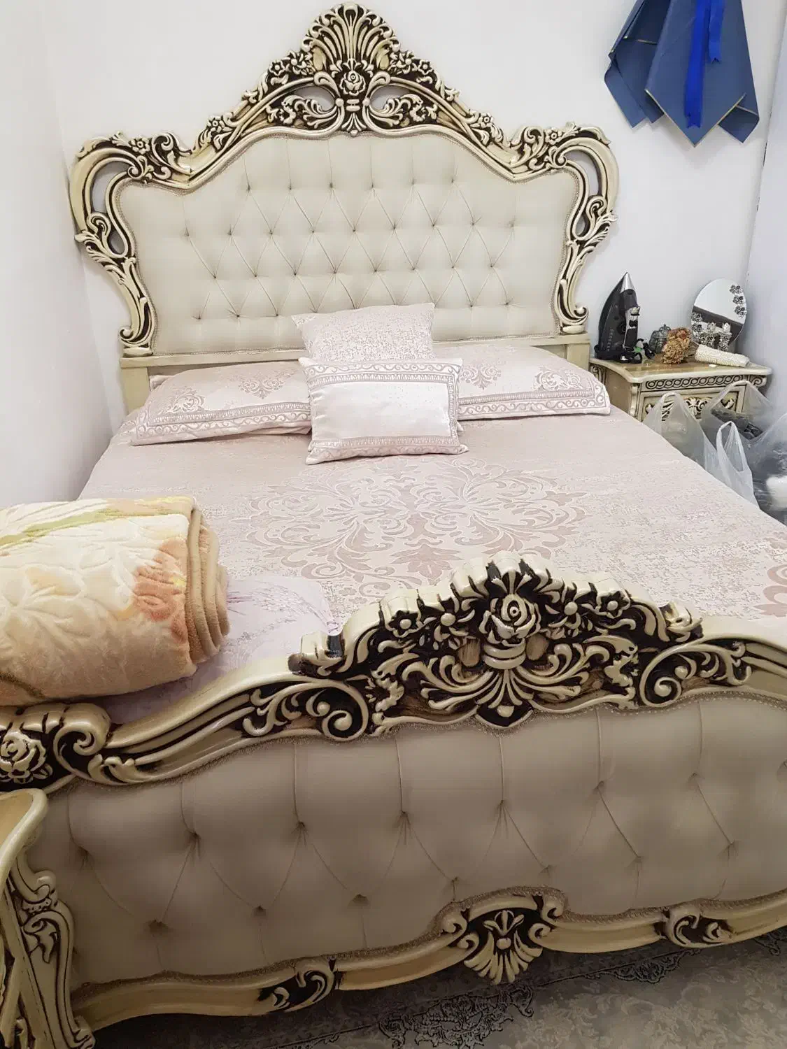 تخت دونفره|تخت و سرویس خواب|گلستان (تهران), |دیوار