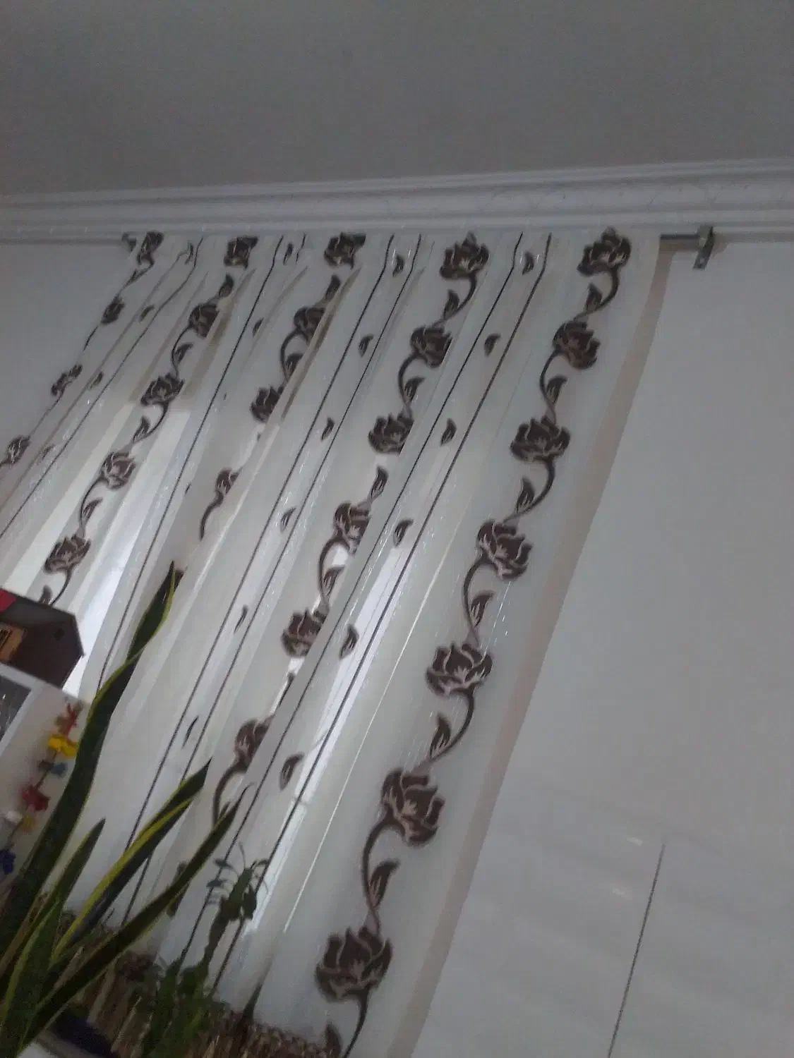 سه عدد پرده سالم و بدون زدگی|پرده، رانر، رومیزی|سلماس, |دیوار