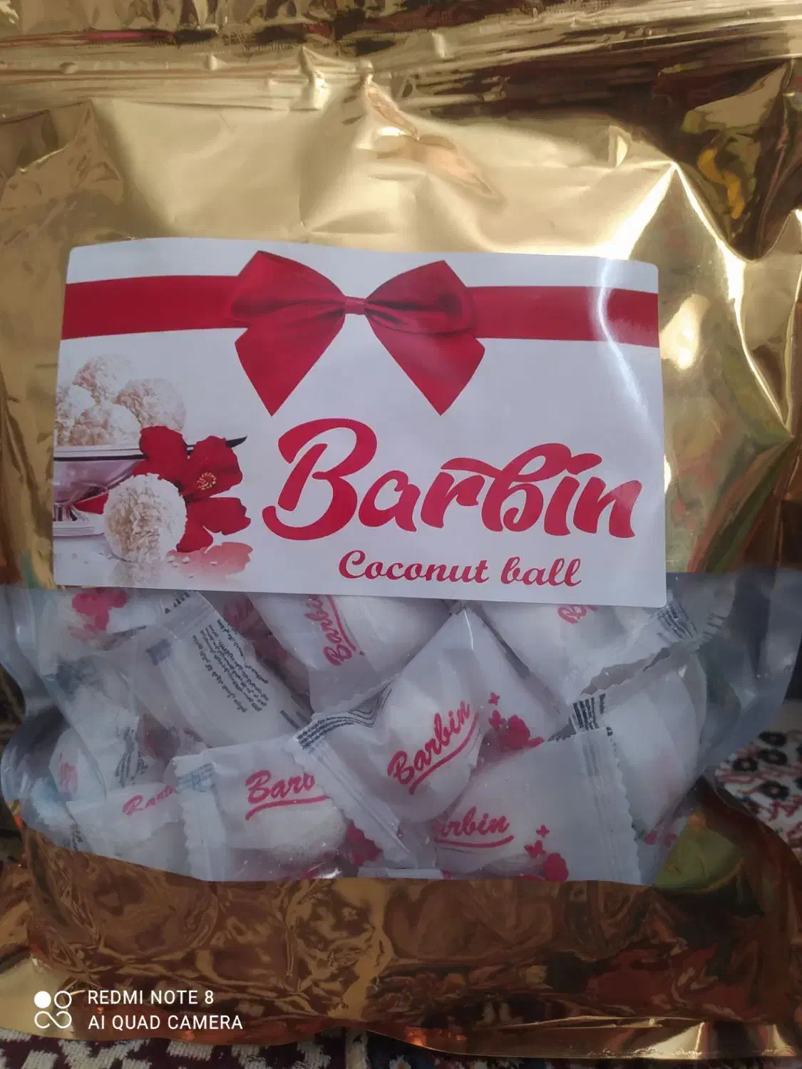 شکلات نارگیلی باربین|عمدهفروشی|محمدیه-قزوین, |دیوار