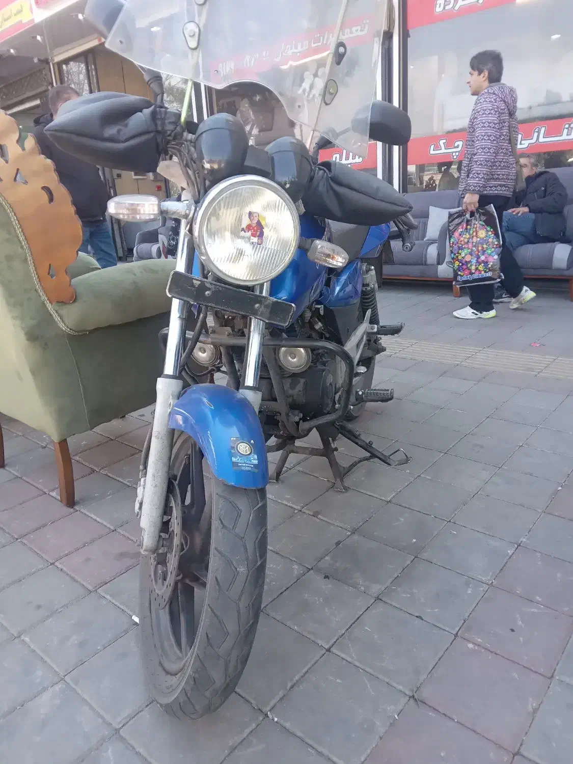 پالس ۱۸۰مدل ۸۹|موتورسیکلت|تهران, هاشم‌آباد|دیوار