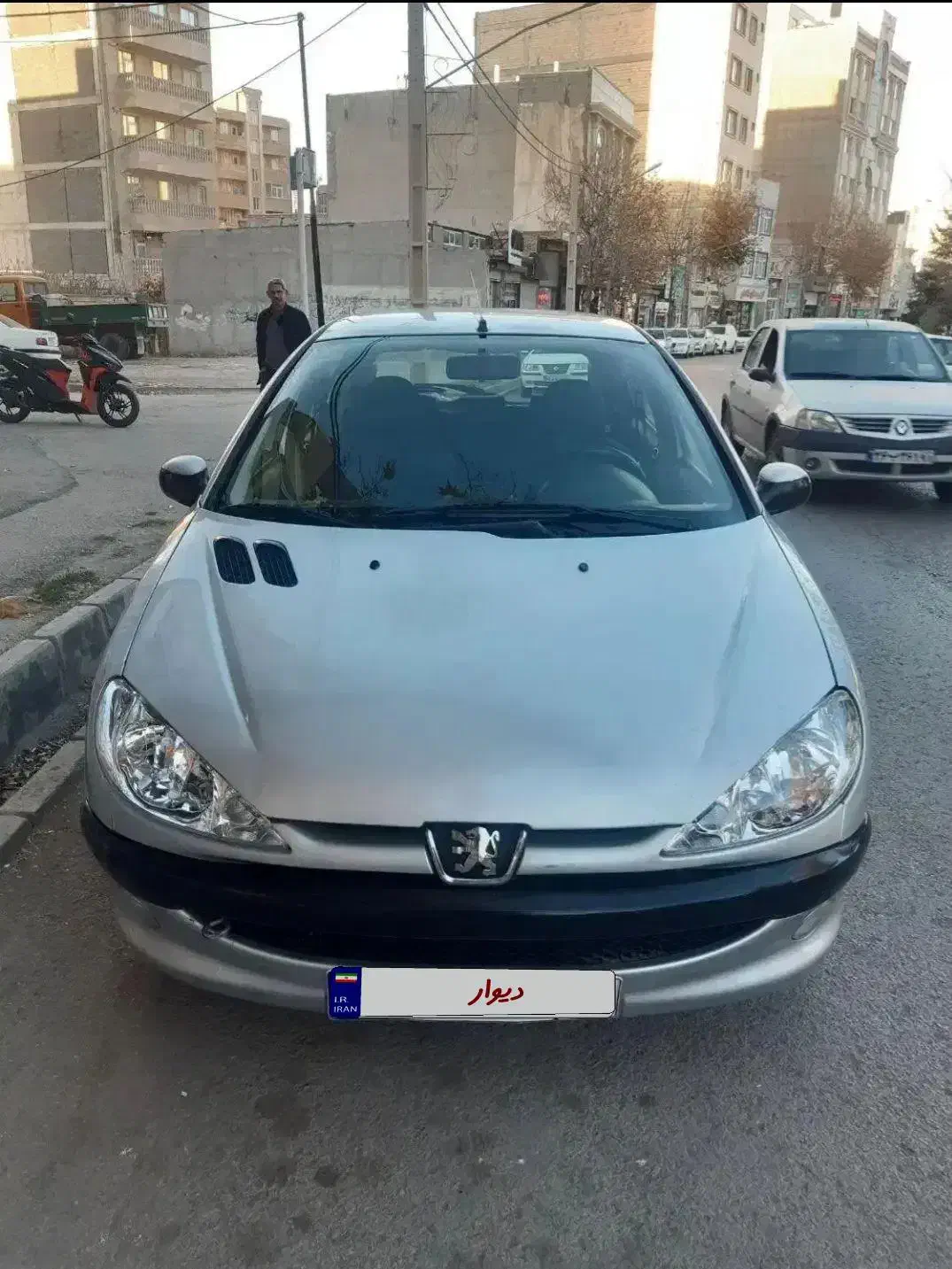 206 مدل ۸۴ نقرهای|خودرو سواری و وانت|مشگین شهر, |دیوار