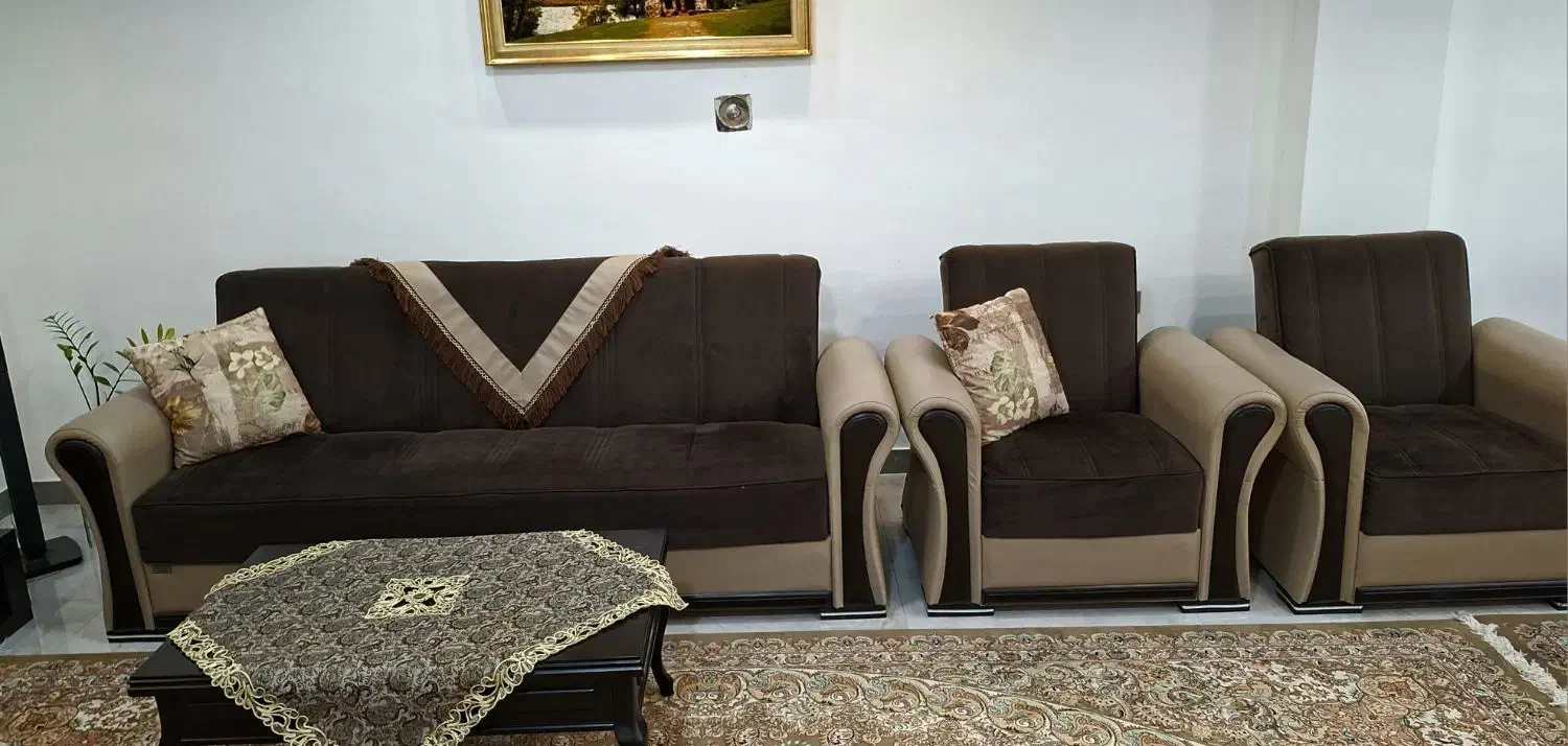 مبل  ۸ نفر.  ترک .|مبلمان خانگی و میز عسلی|گنبد کاووس, |دیوار