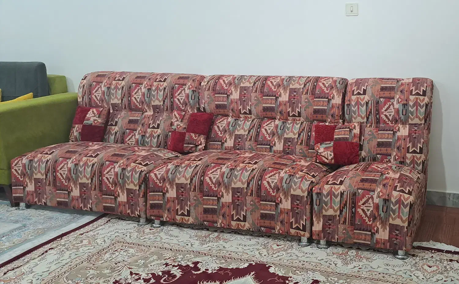 مبل ۷ نفره،طرح سنتی|مبلمان خانگی و میز عسلی|ساری, |دیوار