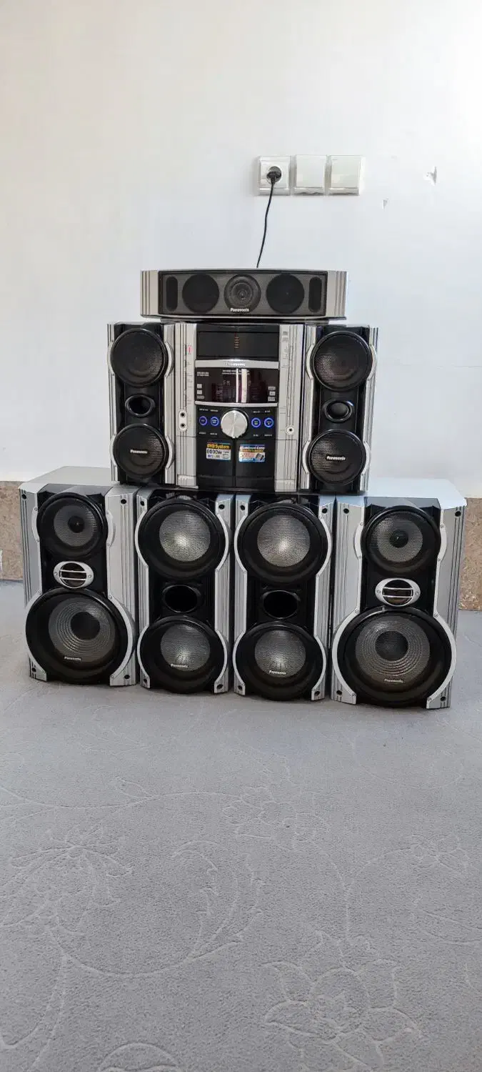 سیستم خانگی پاناسونیک 8000W|سیستم صوتی خانگی|ملارد, |دیوار
