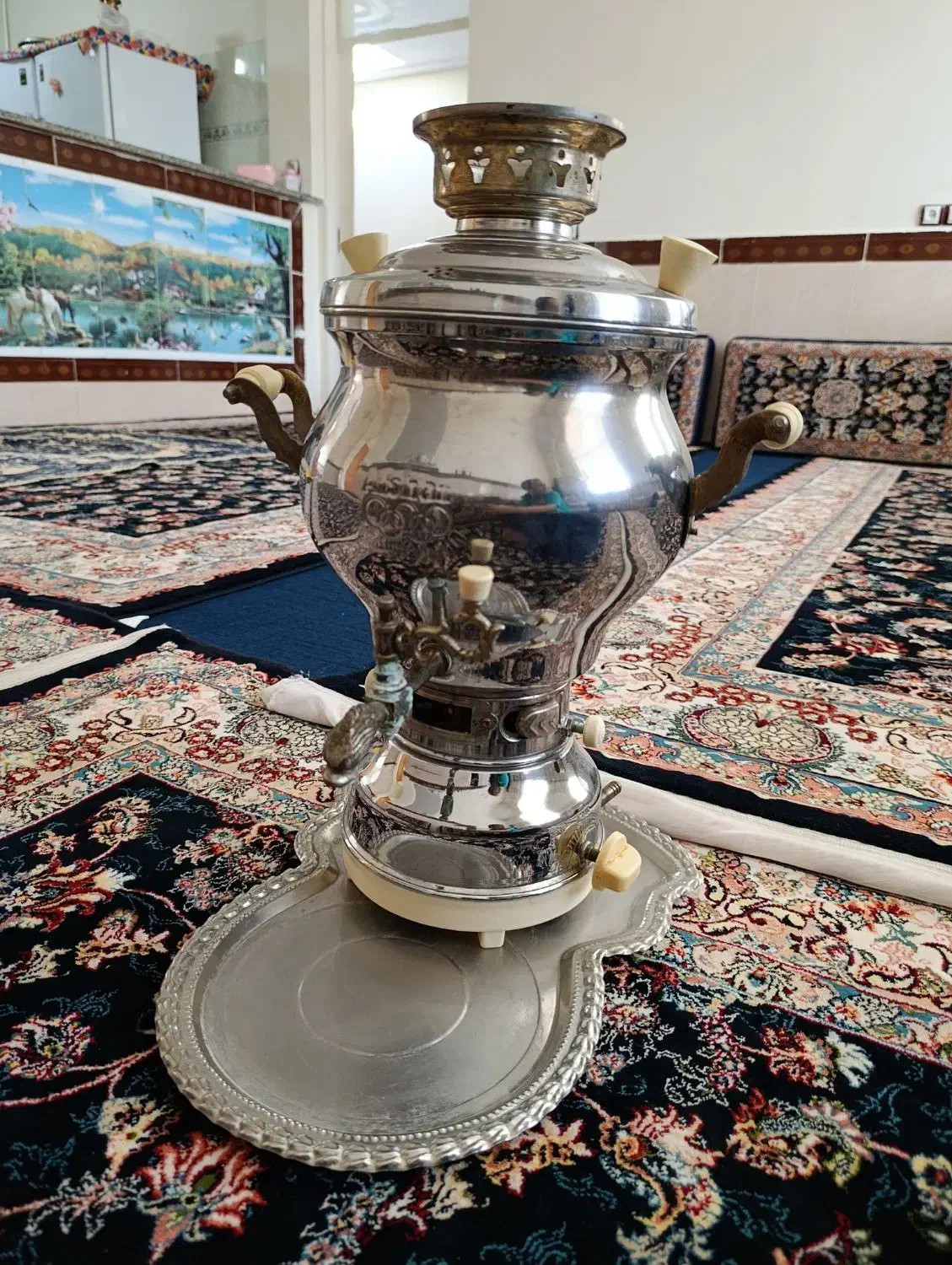 سماور|سماور، چایساز، قهوهساز|خنداب, |دیوار