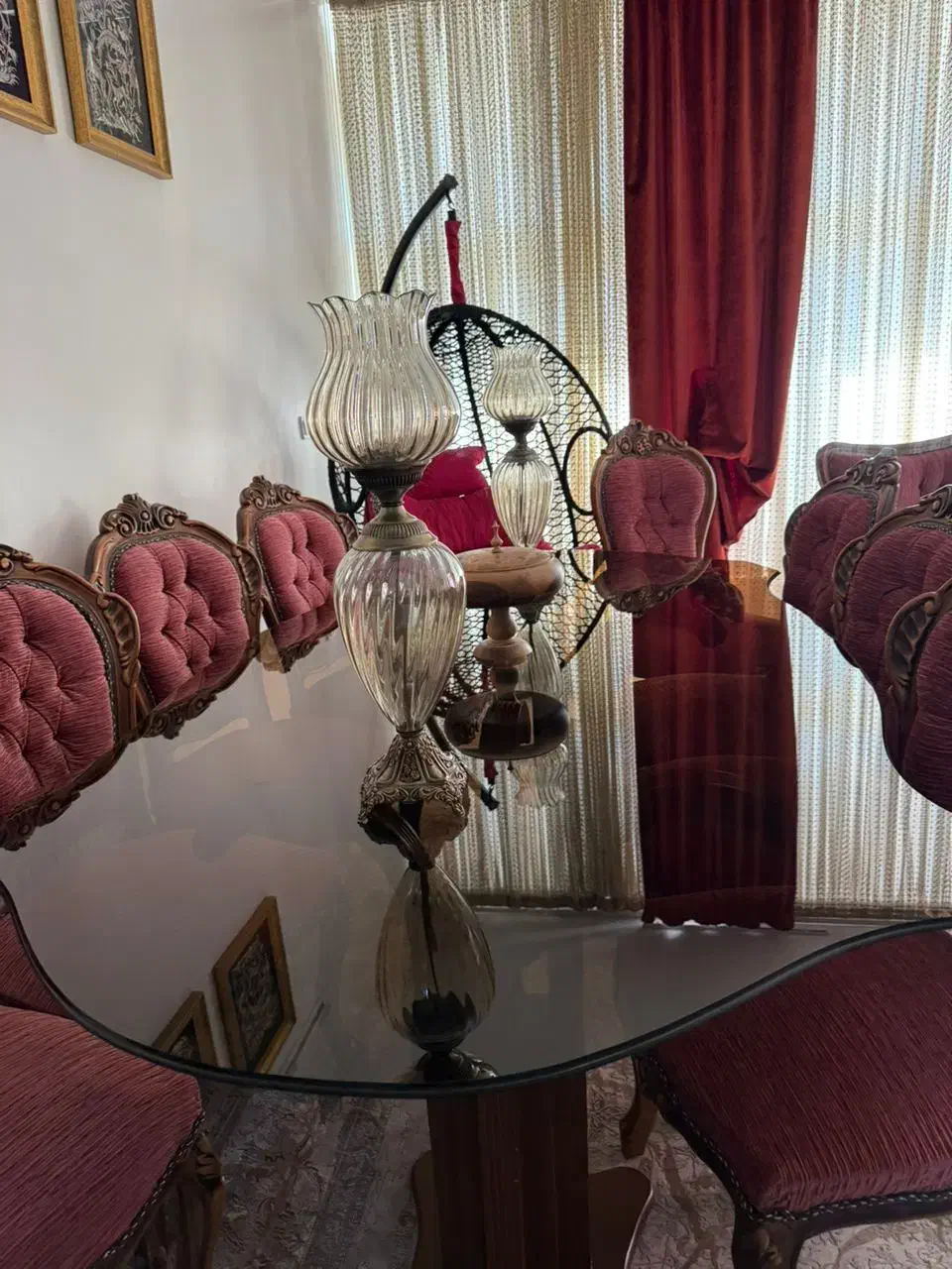 میز ناهار خوری|میز و صندلی غذاخوری|مبارکه, |دیوار