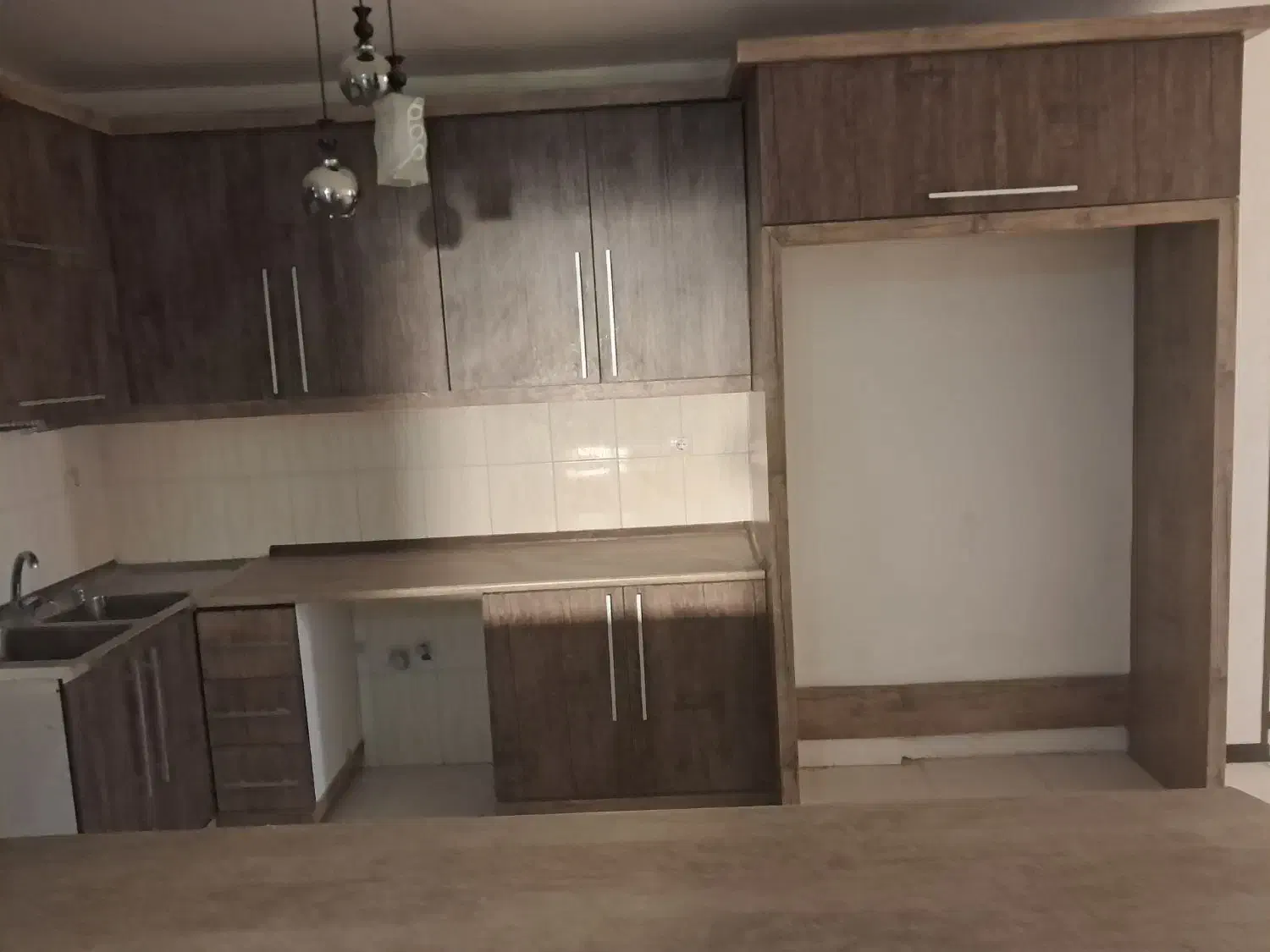 کابینت آشپزخانه باهوش وسینک|مصالح و تجهیزات ساختمان|فولادشهر, مسکن مهر فولادشهر|دیوار