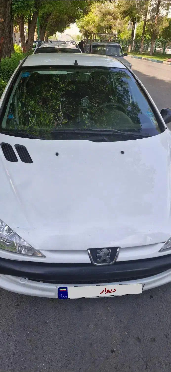 ۲۰۶ اس دی دوگانه سوز شرکتی مدل ۹۰|خودرو سواری و وانت|اصفهان, طامه|دیوار