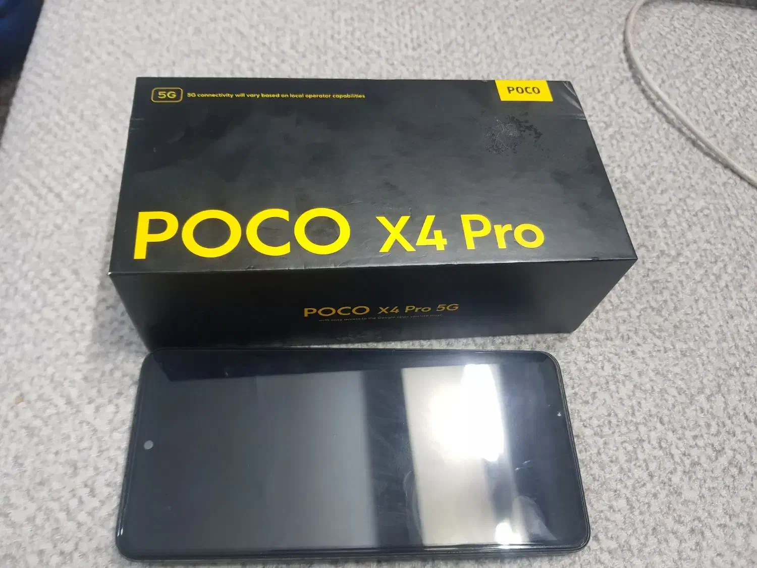 گوشی پوکو x4 سالم وسایل تکمیل|موبایل|پیشوا, |دیوار