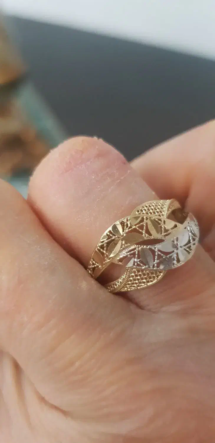 انگشتر طلا۳ بعدی نو ۱۰۰ بالای تابلو|جواهرات|کرج, المهدی|دیوار