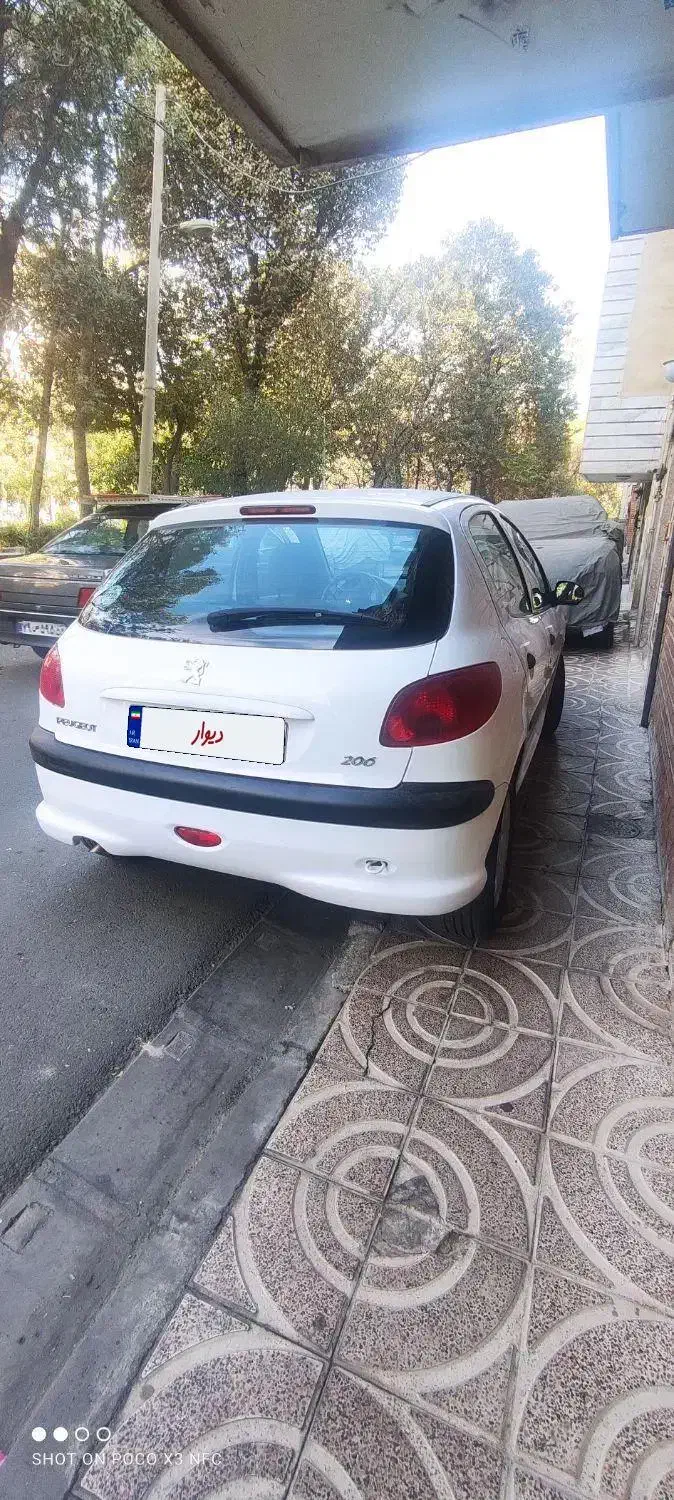 206تیپ دو 1401|خودرو سواری و وانت|بوئین زهرا, |دیوار