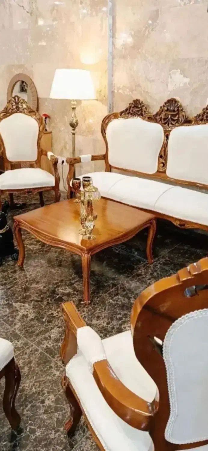 مبلمان کلاسیک نیو لهستانی نصف قیمت|مبلمان خانگی و میز عسلی|نور, |دیوار