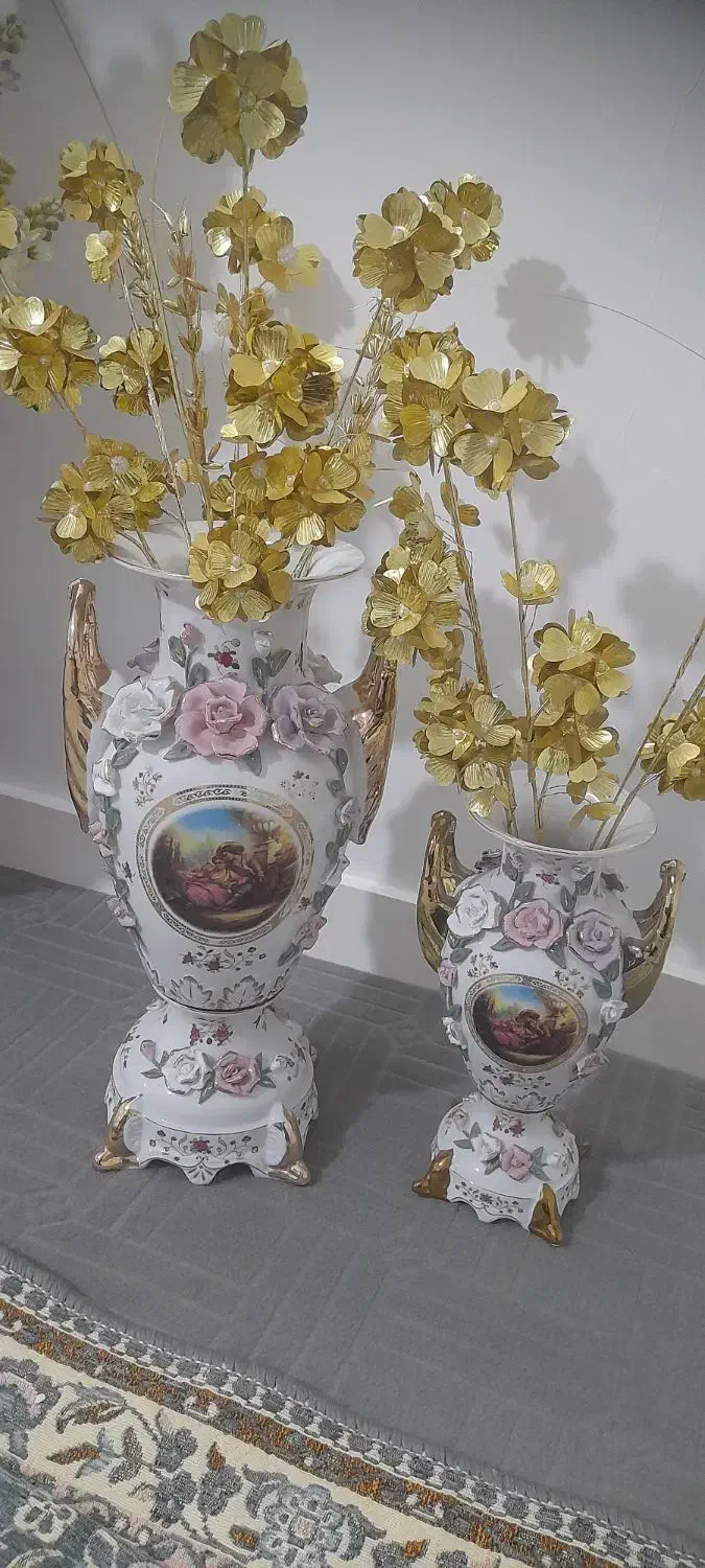 گل وگلدان چینی اصل|گل و گیاه طبیعی|پاکدشت, پاکدشت (مامازند)|دیوار