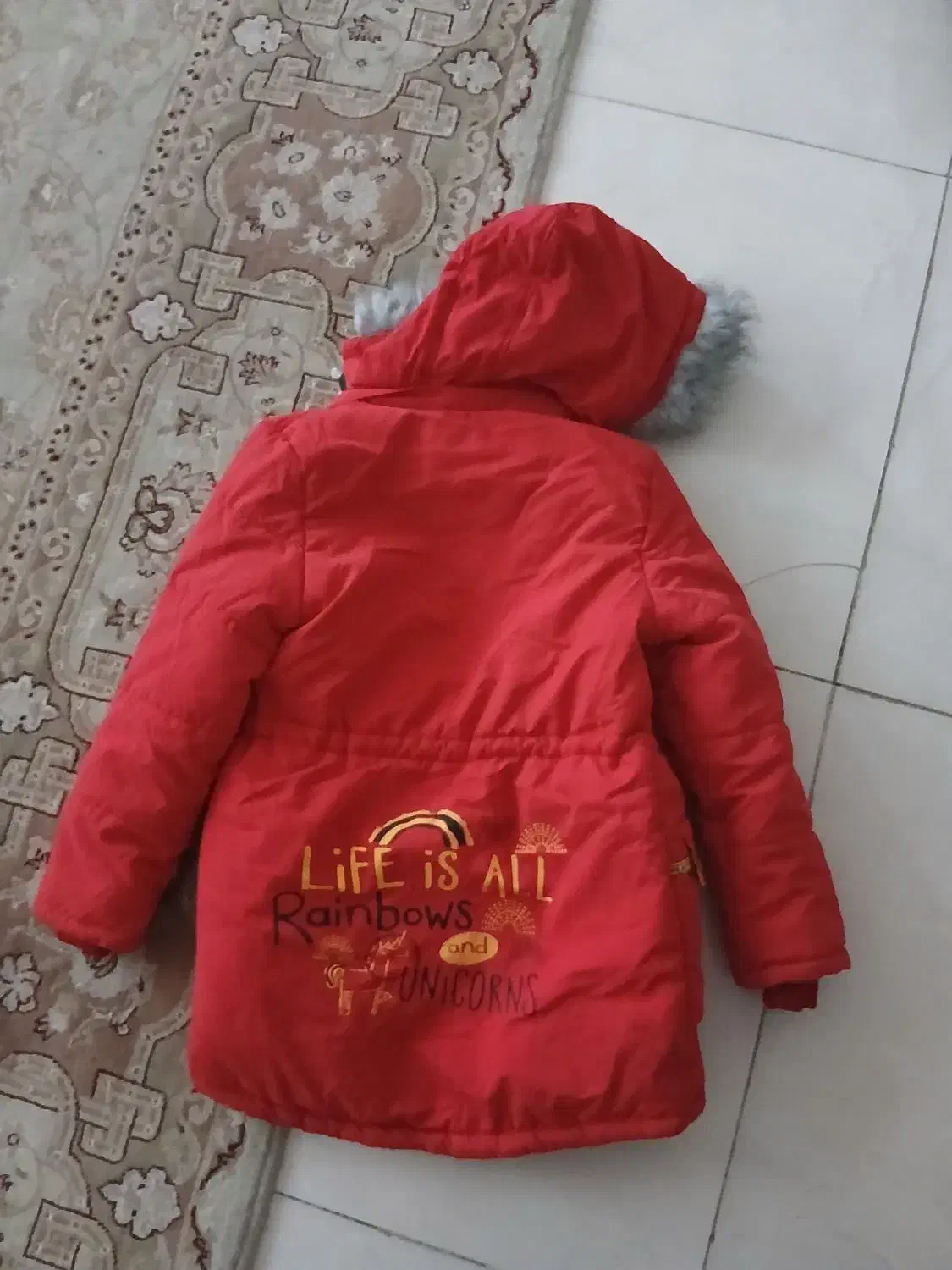 کاپشن دخترانه نو نو آکبند|کفش و لباس بچه|کرمانشاه, |دیوار