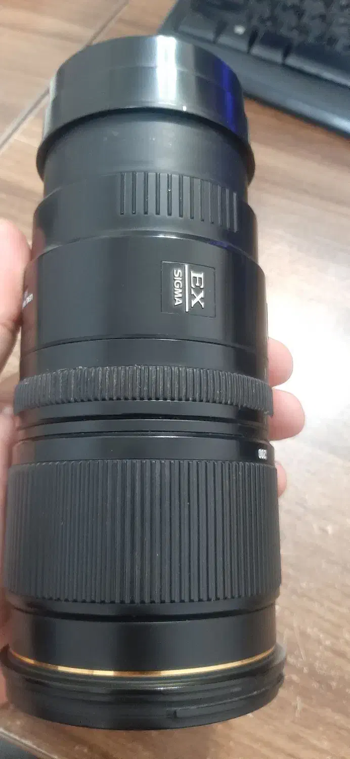 لنز ۷۰ ۲۰۰ سیگما مانت کانن|دوربین عکاسی و فیلمبرداری|قلعه چای, |دیوار