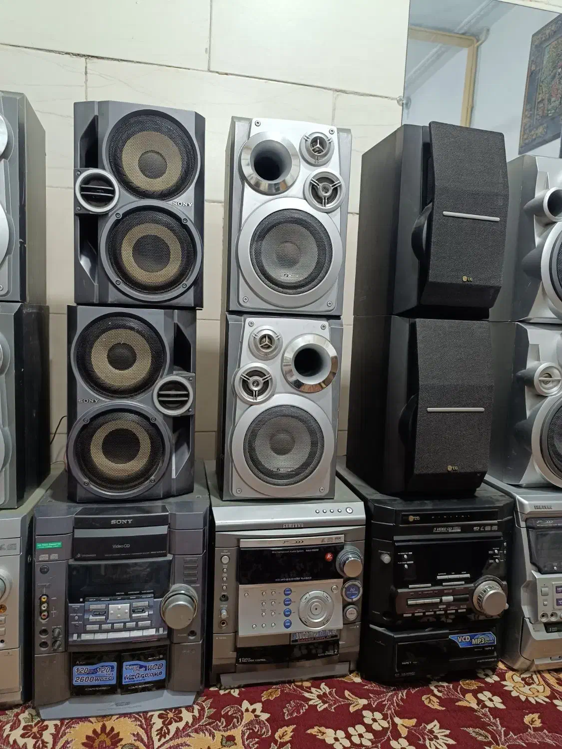 سیستم صوتی خانگی.ساب یونیت سوراند و سنتر|سیستم صوتی خانگی|رباطکریم, رباطکریم|دیوار