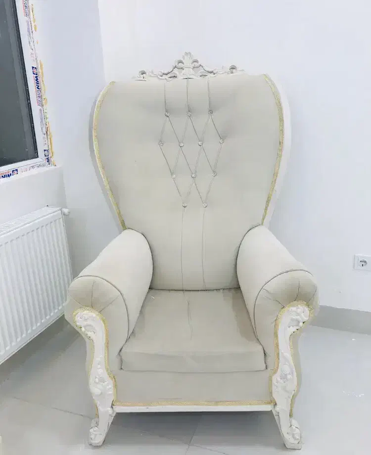 مبل تک نفره شاه نشین موجوده|مبلمان خانگی و میز عسلی|دوگنبدان, |دیوار